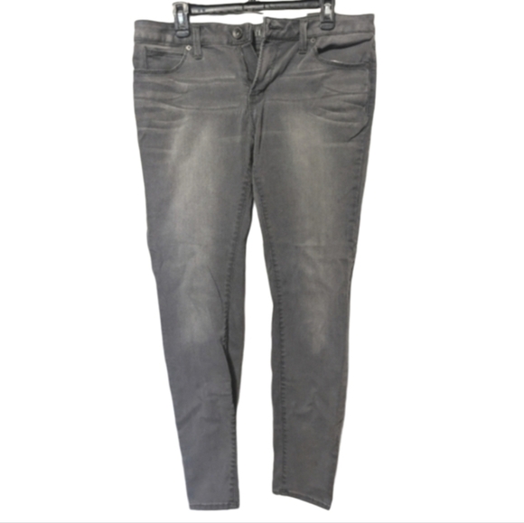 Stylus size 12 jean leggings gray in great condition - Picture 9 of 10